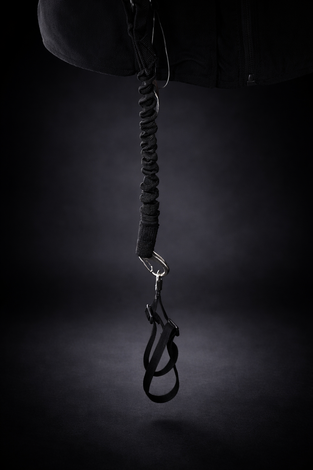 Détails cordon connecteur et sangle d’attache airbag équitation AXION Equestrian