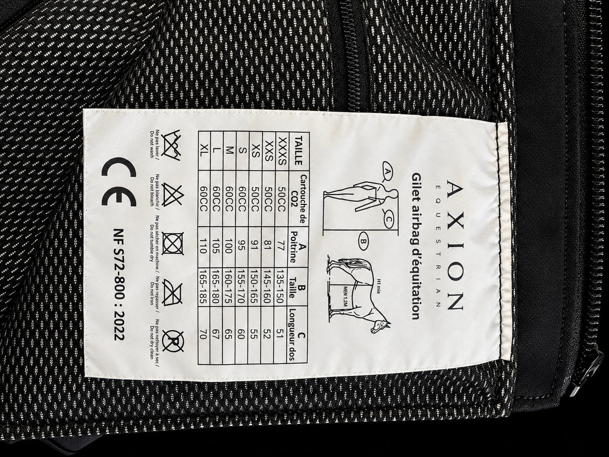 
Gilet airbag d’équitation Crystal Swarovski WATERFALL