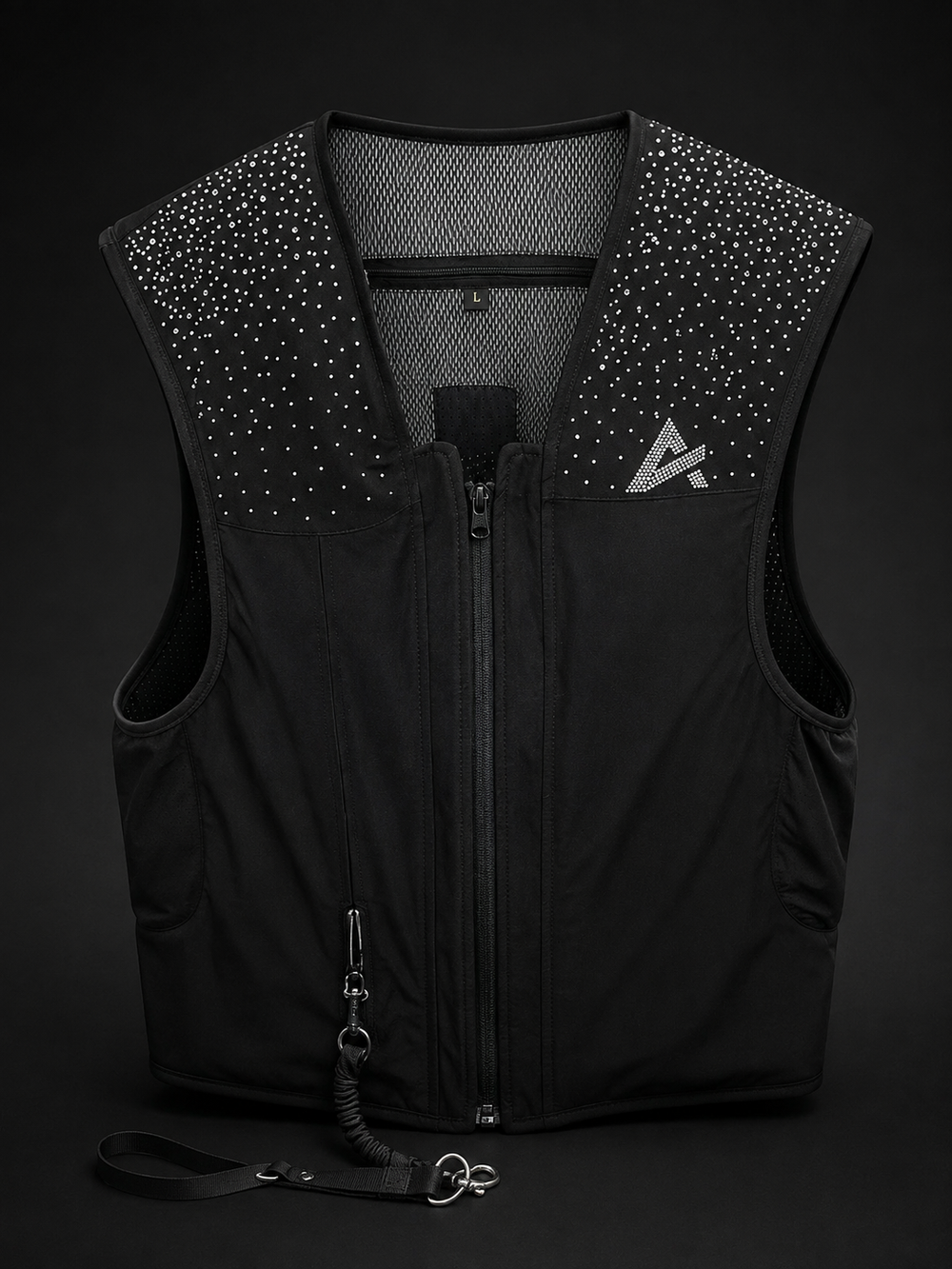Gilet airbag d’équitation Crystal Swarovski WATERFALL