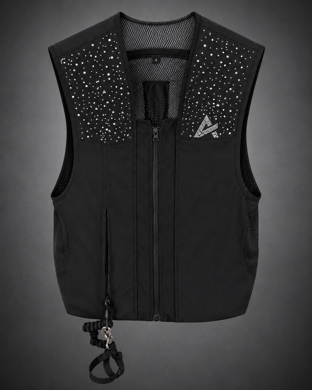 Gilet airbag d’équitation Crystal Swarovski SNOW