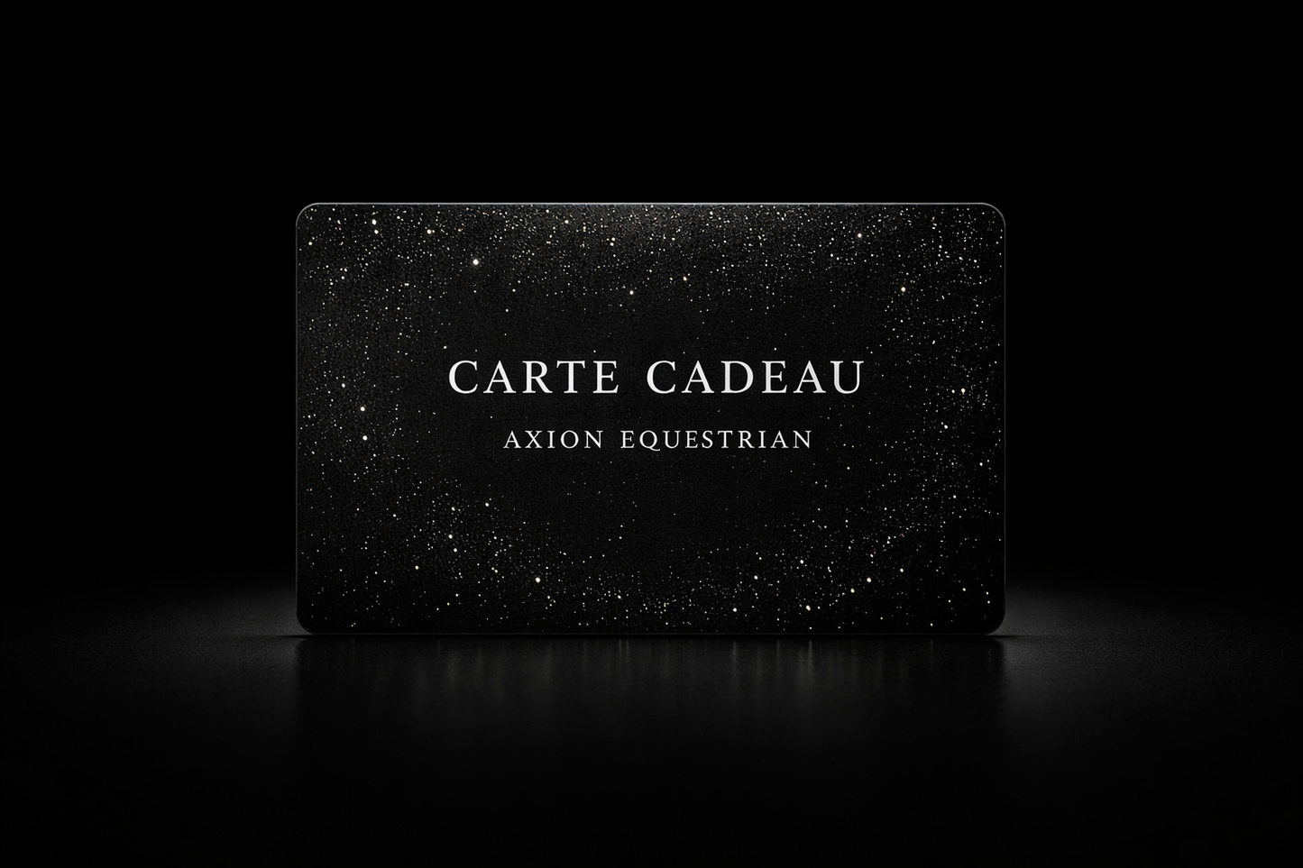 Carte cadeau AXION Equestrian équipement équitation idée cadeau cavalière