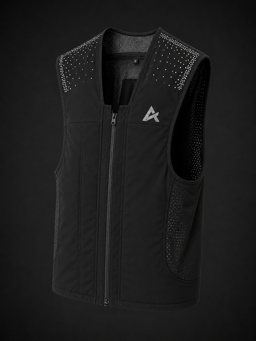 Gilet Airbag Équitation Crystal FALL LINE AXION Equestrian vue côté droit