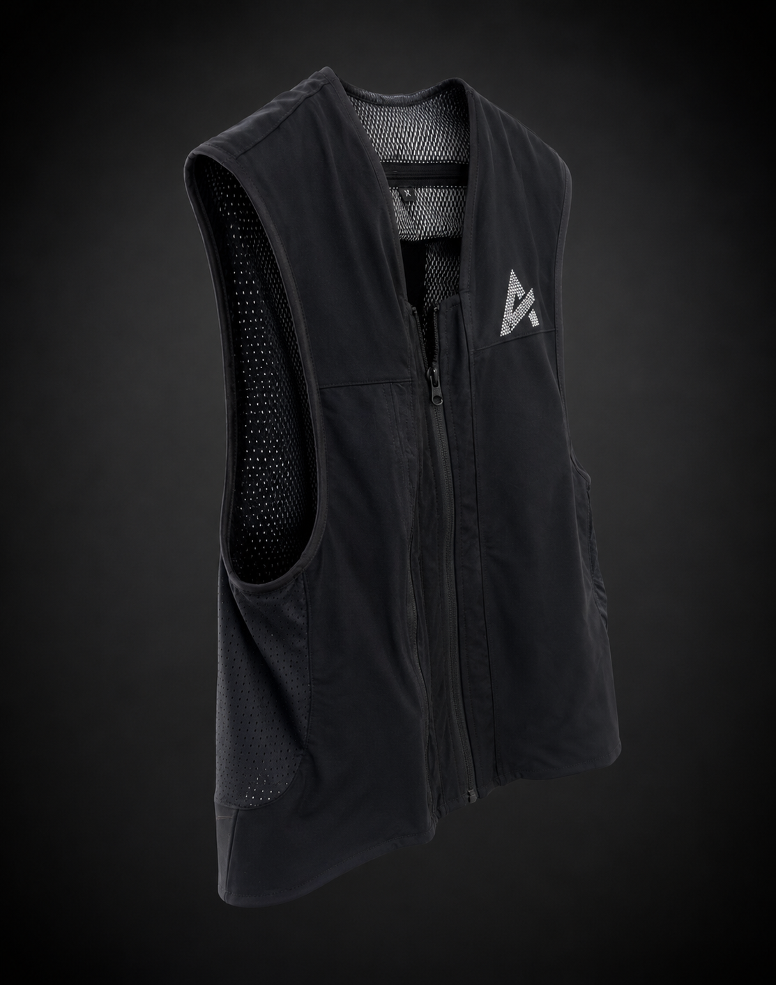Gilet Airbag Équitation Crystal ORIGIN AXION Equestrian vue côté gauche 