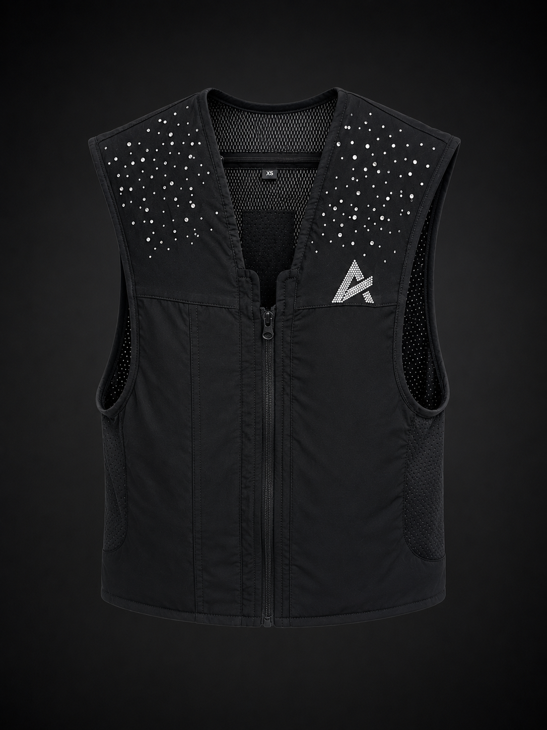 Gilet Airbag Équitation Crystal SNOW AXION Equestrian vue de face