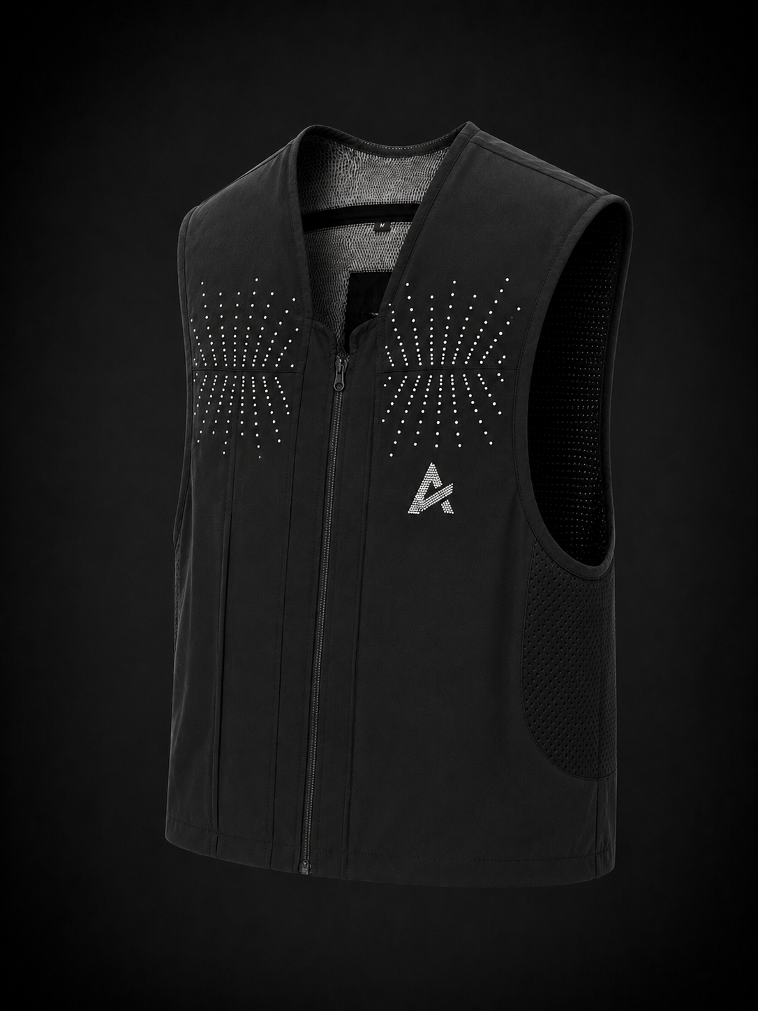 Gilet Airbag Équitation Crystal SUN AXION Equestrian vue côté droit