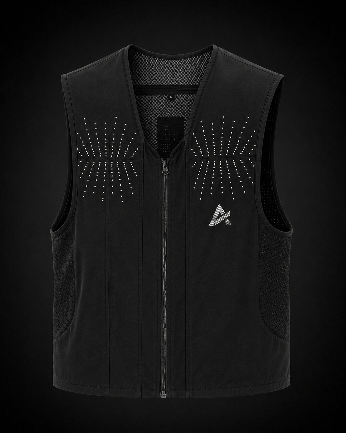 Gilet Airbag Équitation Crystal SUN AXION Equestrian vue de face