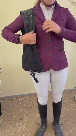 
Gilet airbag d’équitation Crystal Swarovski WATERFALL
